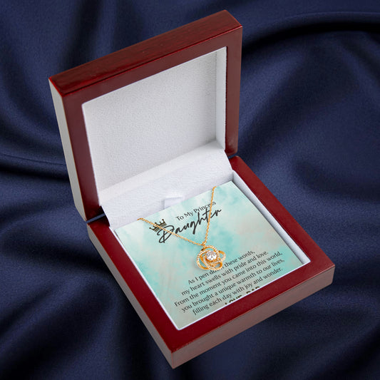 Love Knot Necklace - My Heart Swells With Pride And Love ❤️