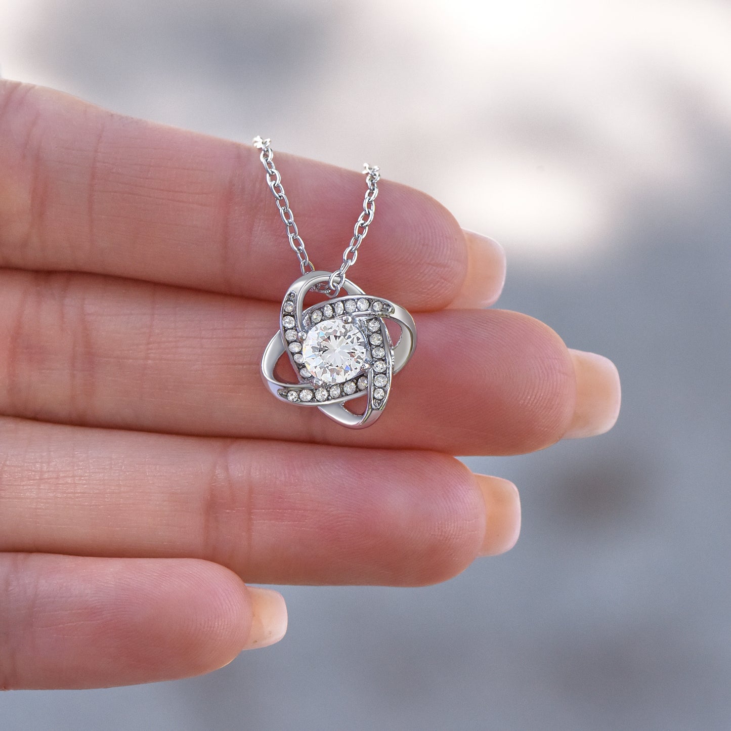 Love Knot Necklace ❤️