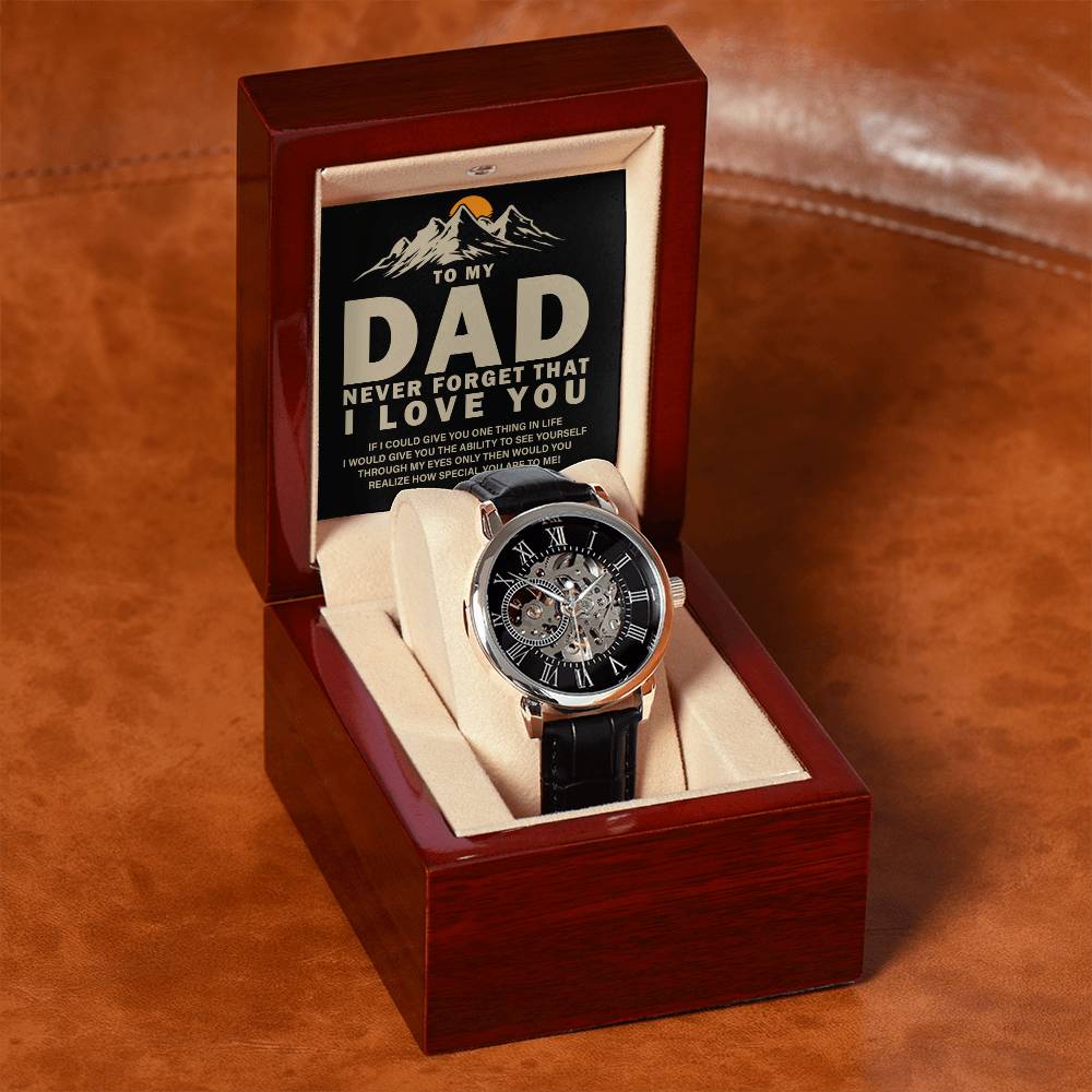 DAD, Never Forget That I Love You