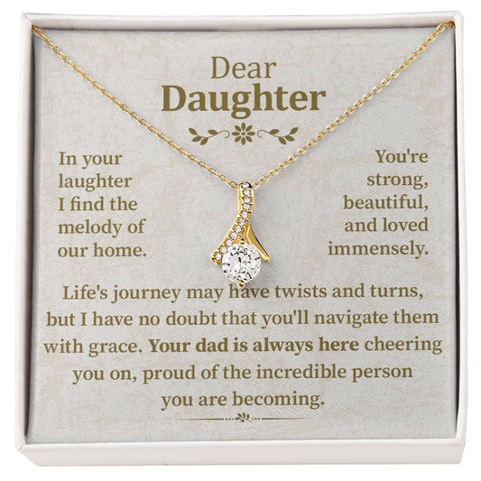 In Your Laughter I Find The Melody Of Our Home - To Daughter