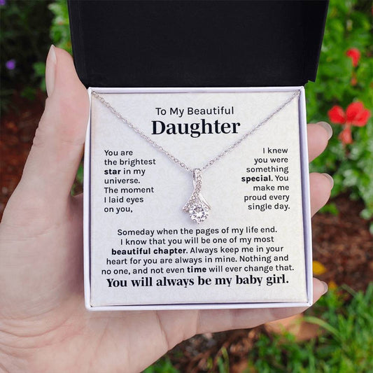 You are the brightest star in my universe - To Daughter