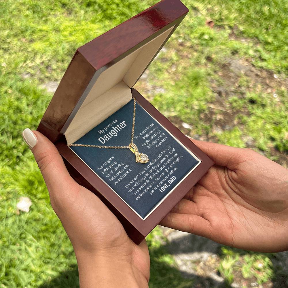 Your laughter lights up my world - To Daughter