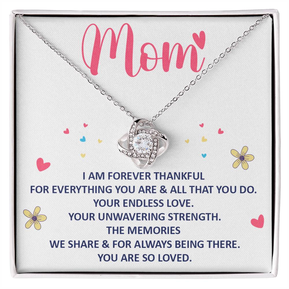 I am forever thankful - To Mom ❤️