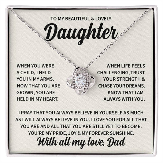 You are held in my heart - To Daughter | Dad to Daughter