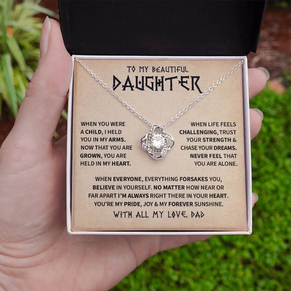 I'm always right there in your heart - Dad to Daughter