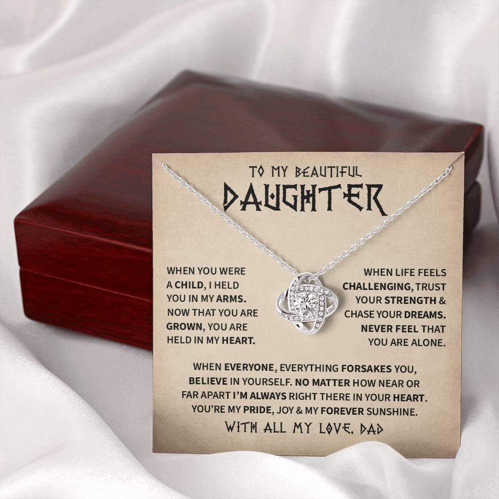 I'm always right there in your heart - Dad to Daughter