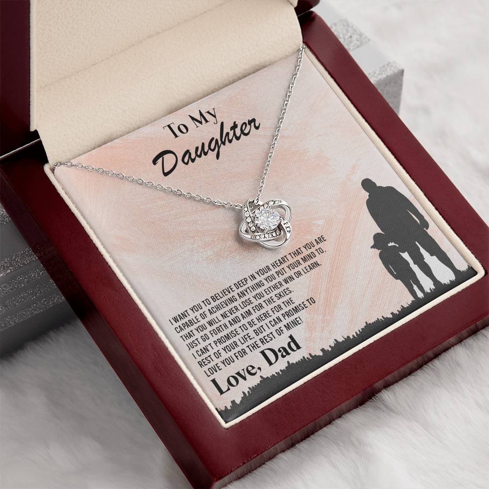 Daughter, I want You To Believe Deep In Your Heart ❤️