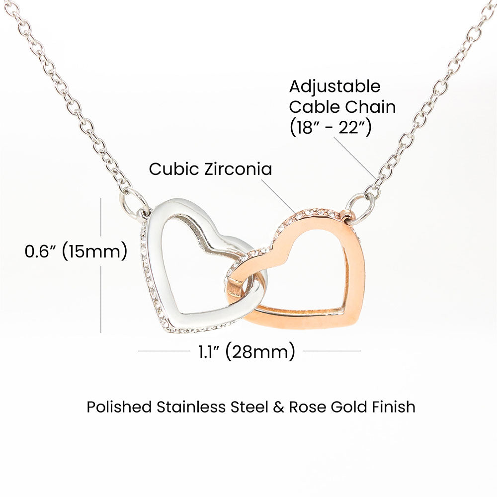 Interlocking Hearts Necklace 💕