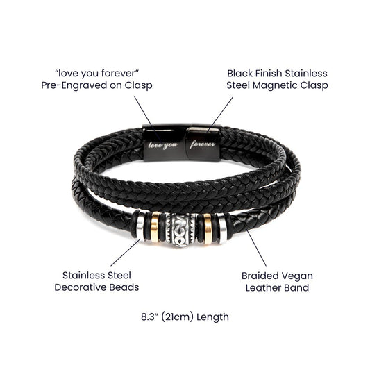 Men's Love You Forever Bracelet
