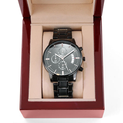 I Hooked The Best Dad - Chronograph Watch ❤️