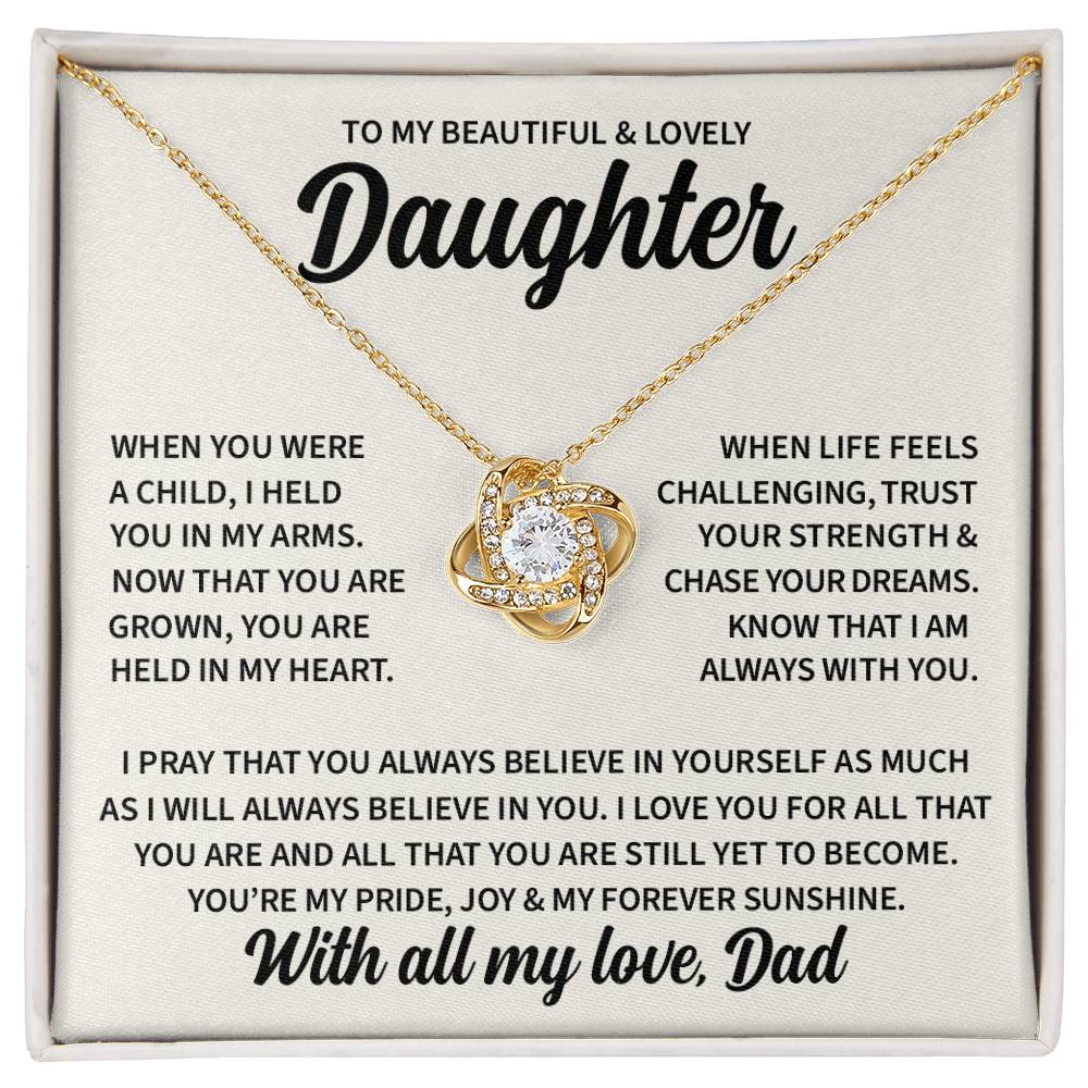 You are held in my heart - To Daughter | Dad to Daughter