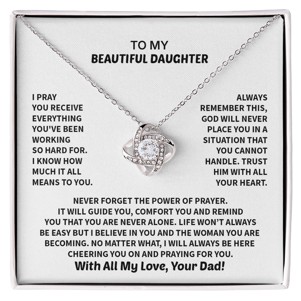 NEVER FORGET THE POWER OF PRAYER - DAD TO DAUGHTER ❤️