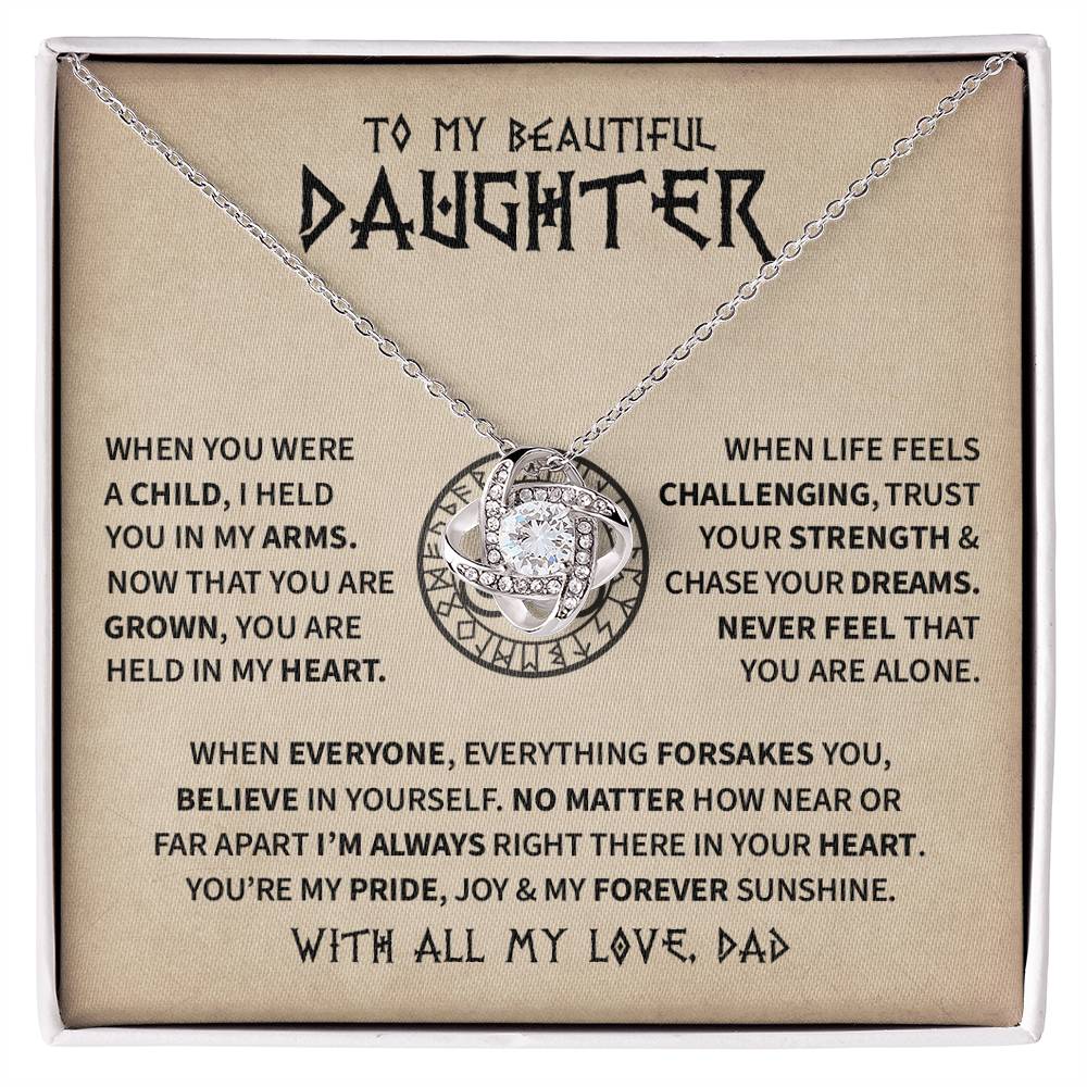 I'm always right there in your heart - Dad to Daughter