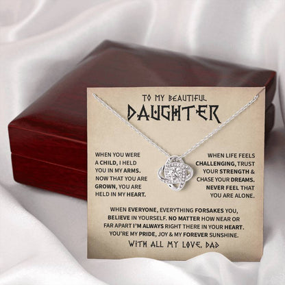 I'm always right there in your heart - Dad to Daughter
