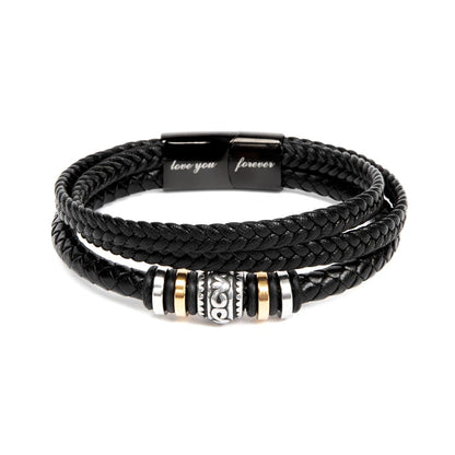 Men's "Love You Forever" Bracelet - A Precious Gift For Your Husband ❤️