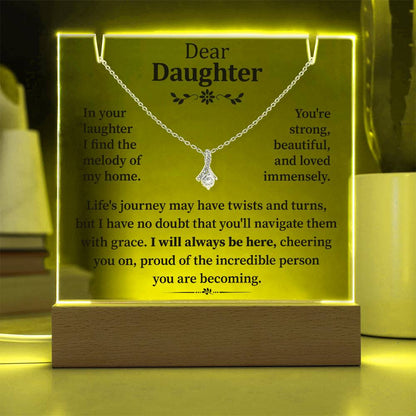 In your laughter I find the melody of my home - To Daughter