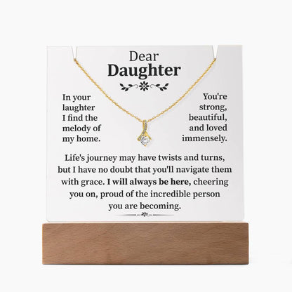 In your laughter I find the melody of my home - To Daughter